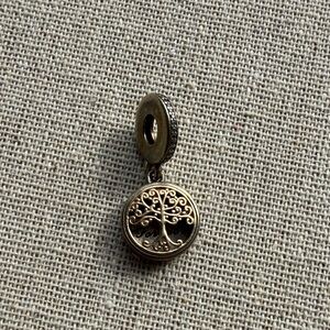 Pandora Gold Tree of Life Dangle Charm